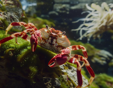 烏龜怪方蟹(學名:Xenograpsus testudinatus)
