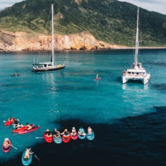 2024龜山島-龜山島牛奶海-旅人光腳-光腳海人
